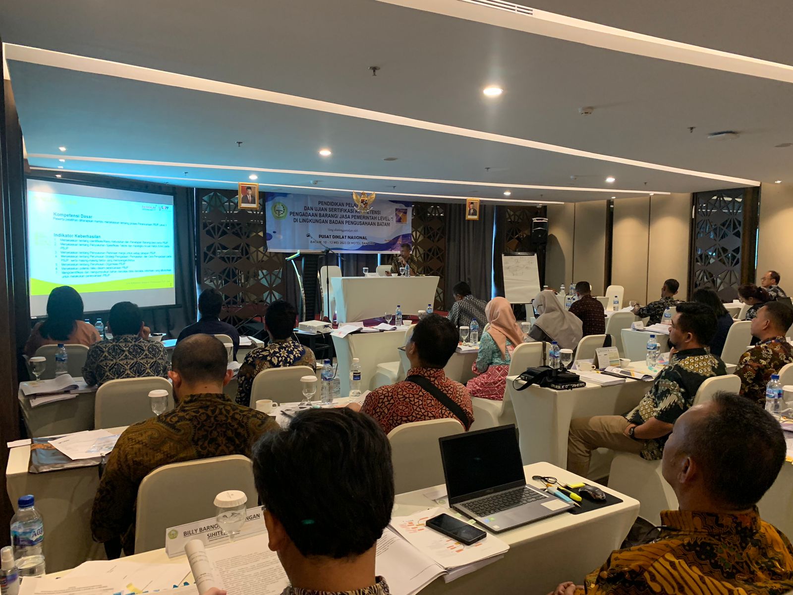Badan Pengusahaan Batam Ikuti Pendidikan dan Ujian PBJ Pemerintah Level 1 Yang Diselenggarakan Pusat Diklat Nasional