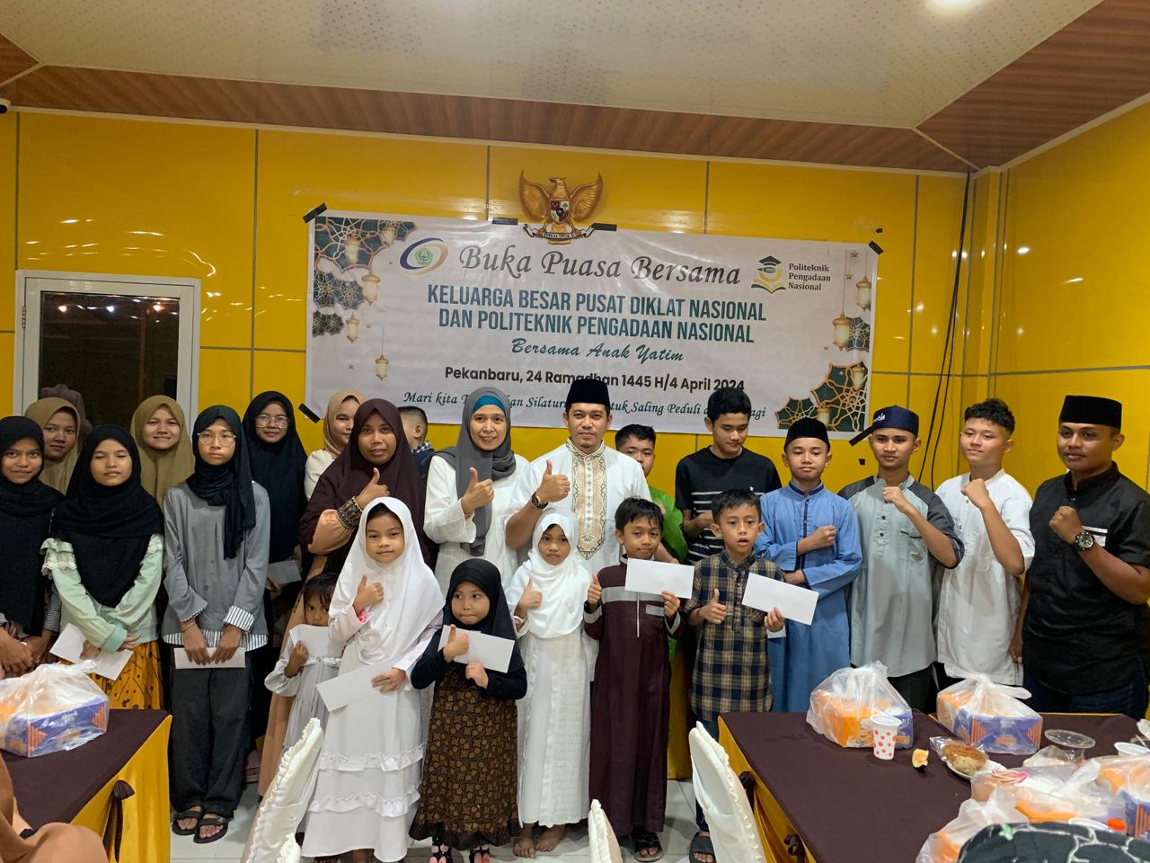 Pusat Diklat Nasional Gelar Buka Puasa Bersama dan Santunan Anak Yatim