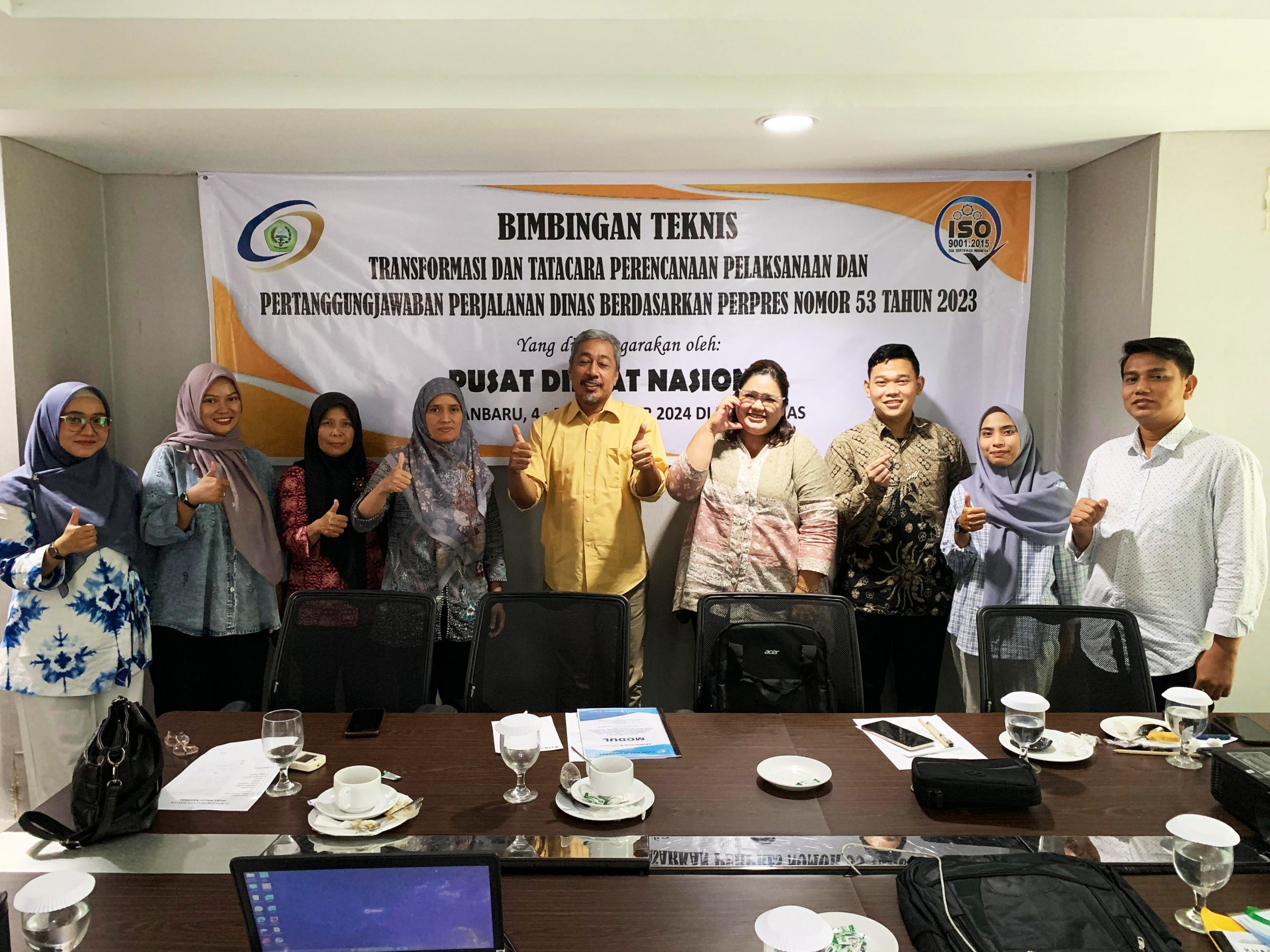 Pusat Diklat Nasional Laksanakan Bimtek Transformasi dan Tata Cara Pelaksanaan Perjadin
